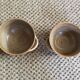 Set of 2 sandstone bowls