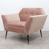 Dutchbone Kate pastel pink armchair