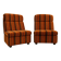 Superb pair of Space Age armchairs from the 70s.