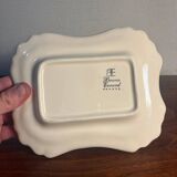 Bruno Evrard France crackle porcelain butter dish