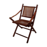 Bamboo folding chair