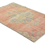 Anatolian handmade vintage rug 216 cm x 138 cm