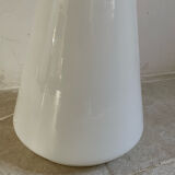 Conical lamp in opaline of Murano vintage 52 cm