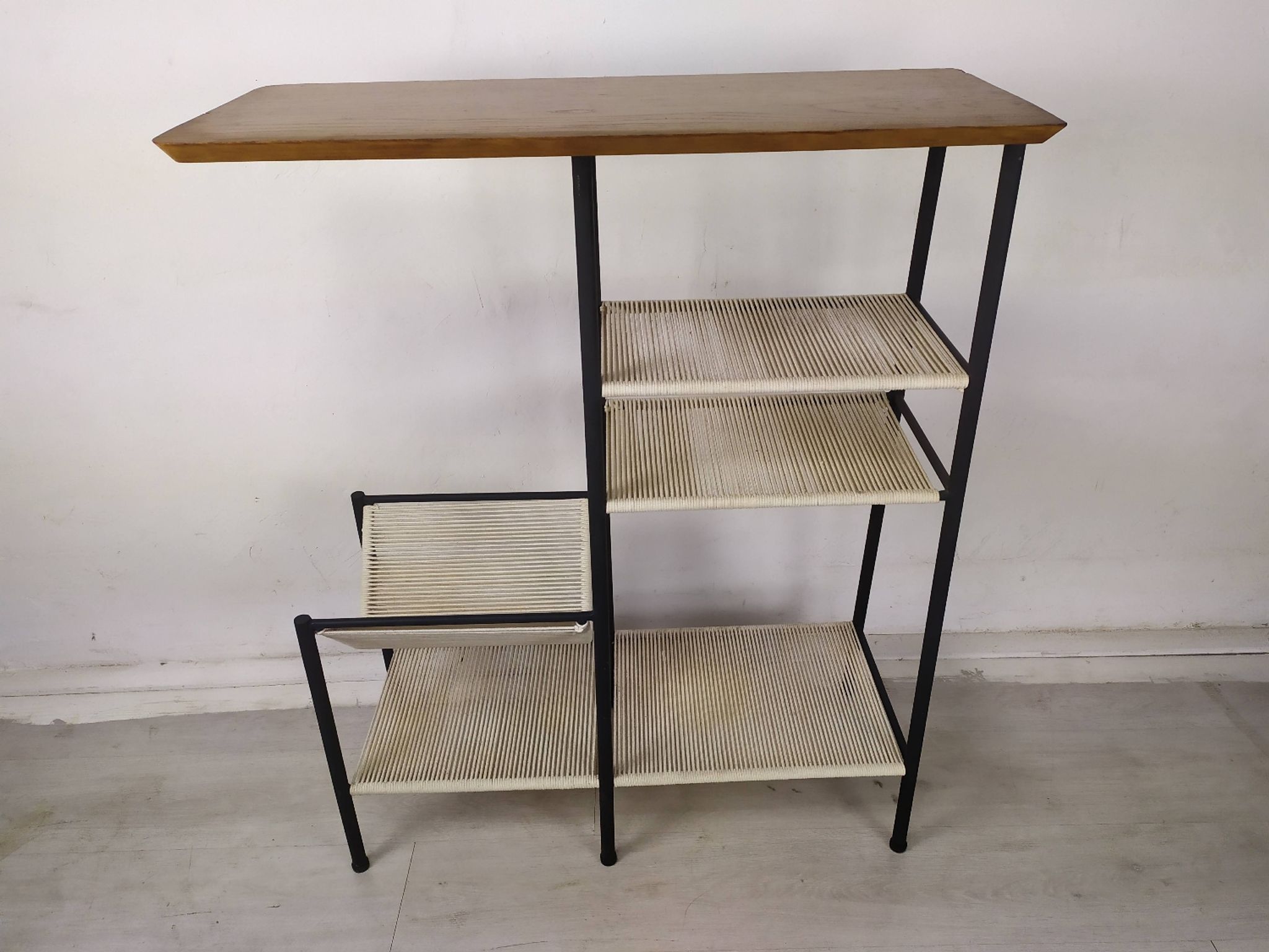 Étagère vintage corde