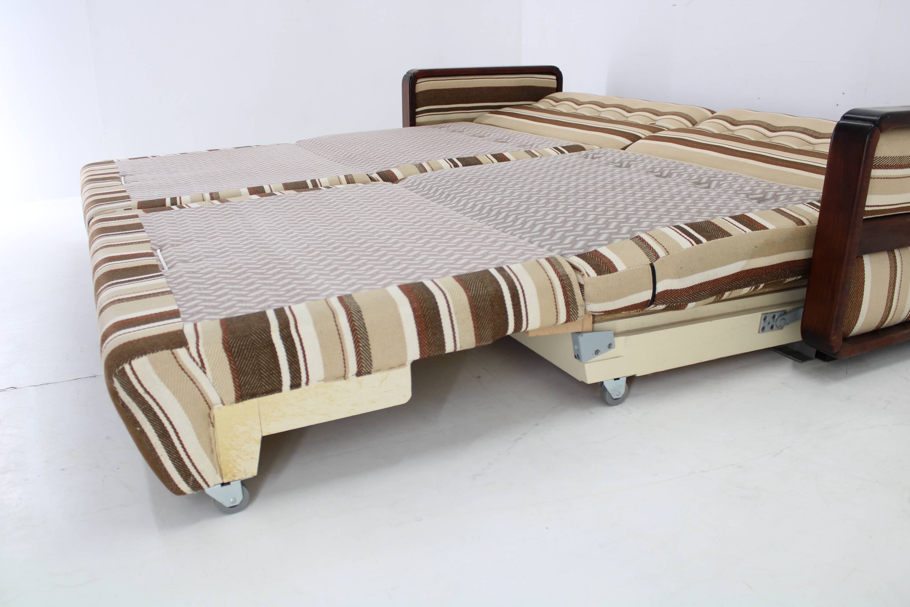 Canapé pliant 3 places des années 1970 par Joka, Autriche