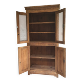 Wooden mesh linen cupboard