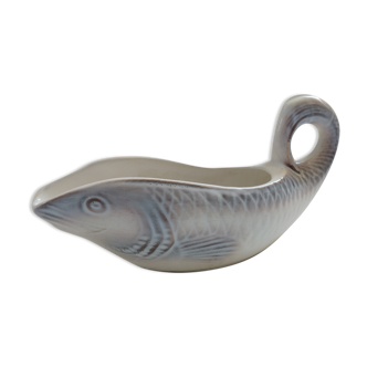 Fish gravy boat in Sarreguemines slip