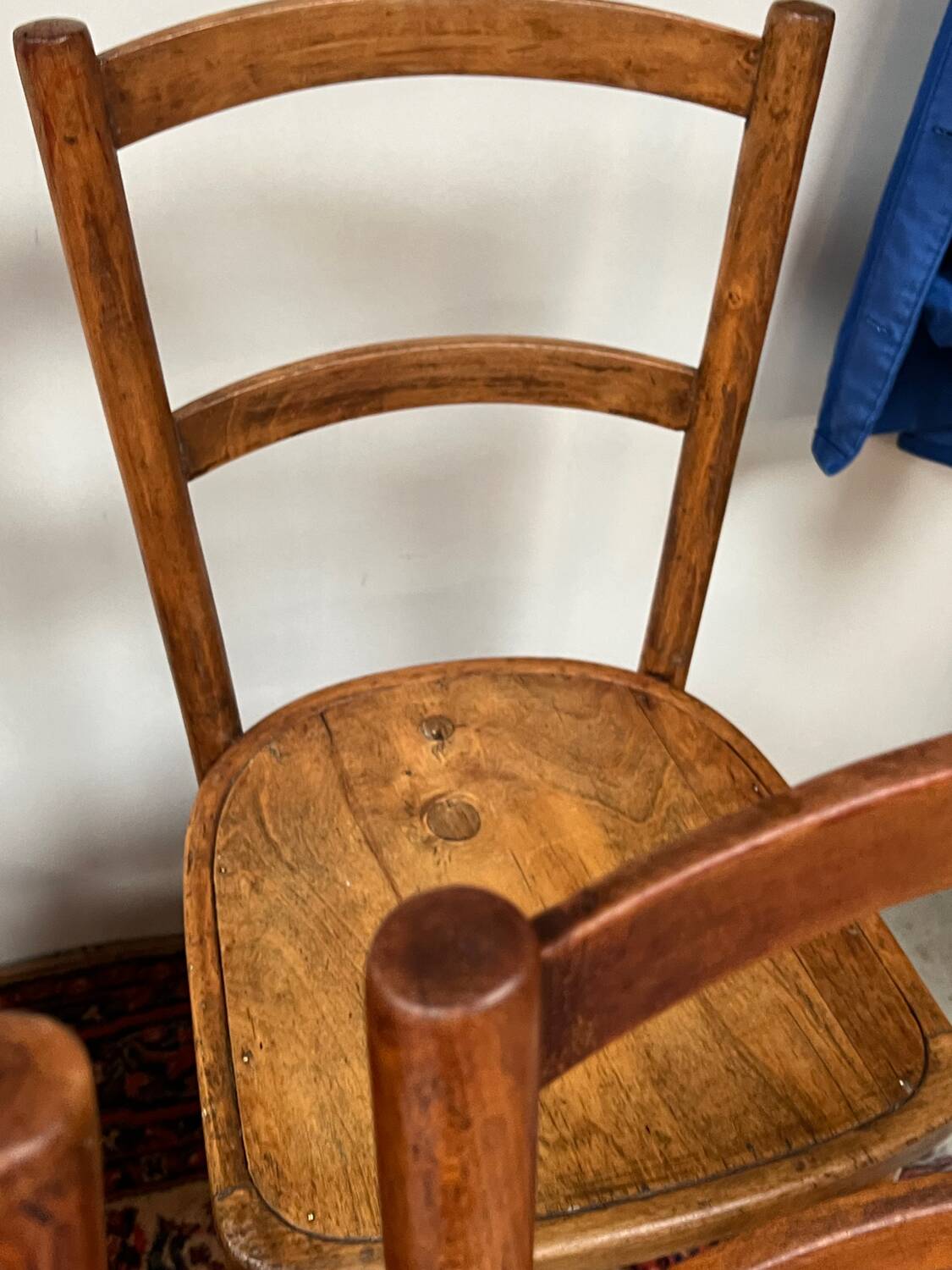 6 anciennes chaises bistrot