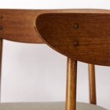 Set of 4 Danish Teak Dining Chairs by Farstrup Møbler – 1960s, Upholstered