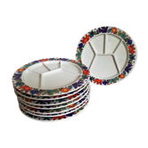 8 plates to Acapulco from Villeroy and Boch 1960 compartments