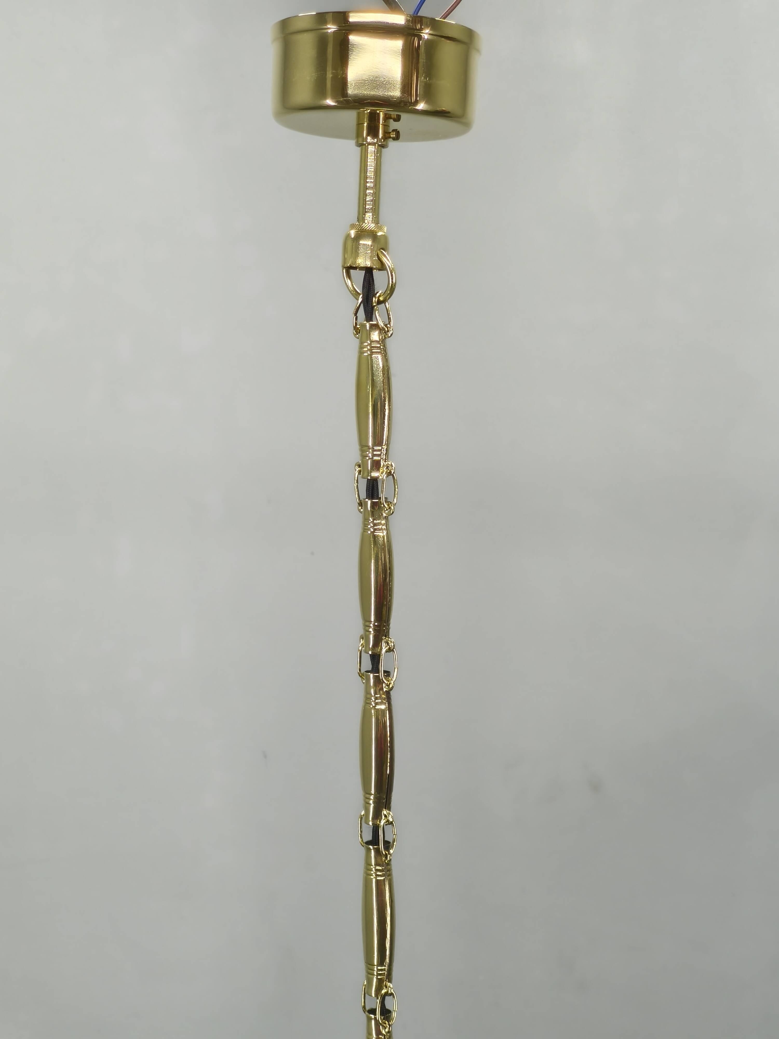 Peter Behrens Art Deco Pendant Lamp for Siemens, Germany 1930s