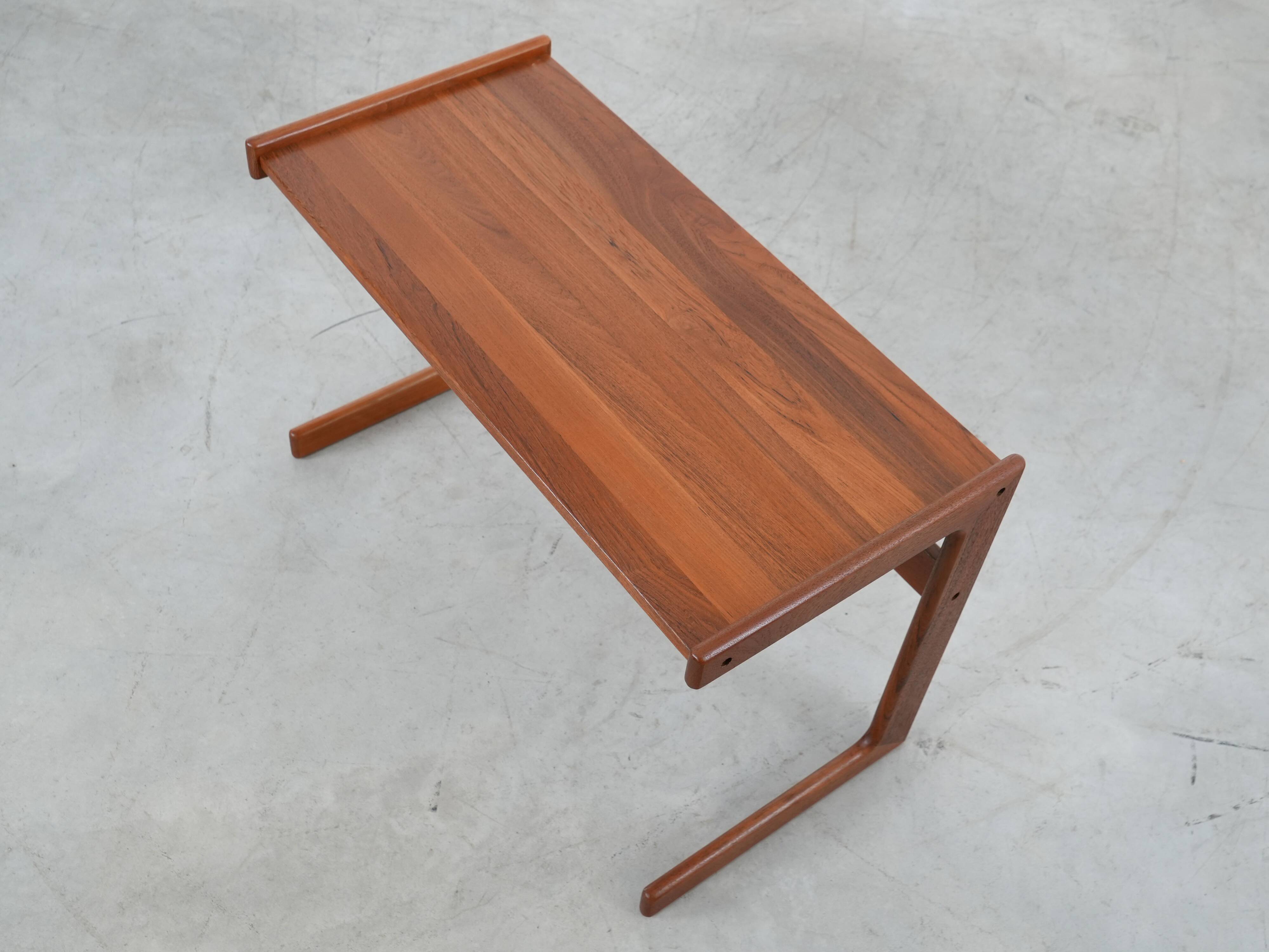 Teak coffee table, Danish design, 1970s, production: Denmark