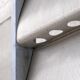Jean Prouvé mid-century Cameroon sliding shutterroom divider