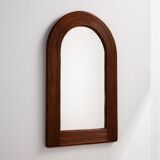 Miroir encadré de canne