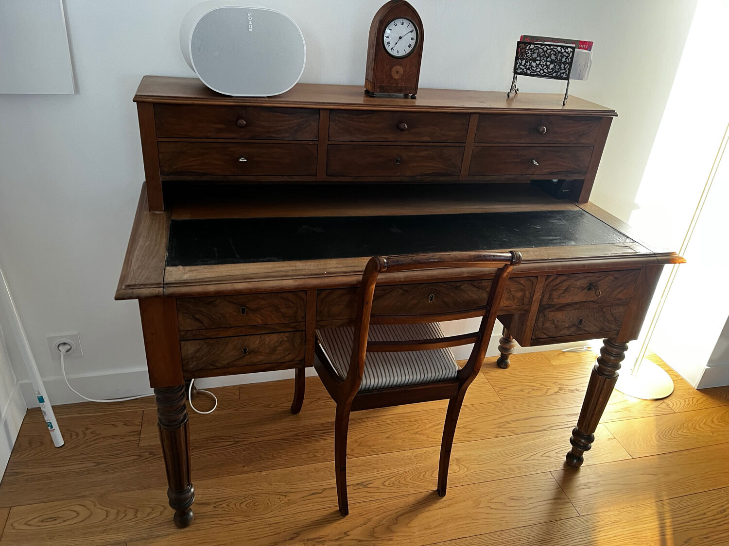 Antique graduated desk