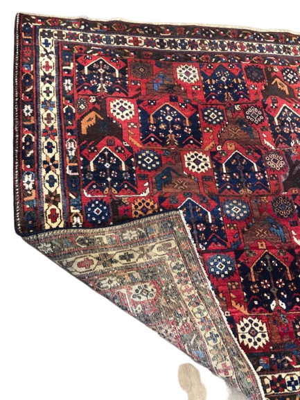 Persian tribal carpet afchar circa 1960 142x158cm