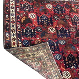 Tapis tribal persan afchar circa 1960 142x158cm