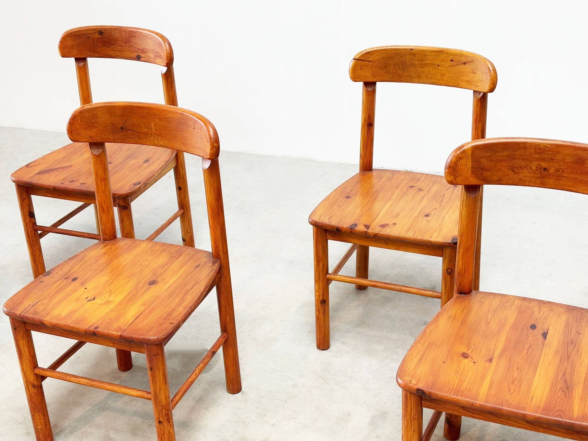 Ensemble de six chaises de salle à manger par Rainer Daumiller