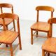 Set of six dining chairs by Rainer Daumiller