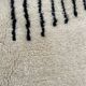 Tapis berbere moderne en laine, beni ouarain