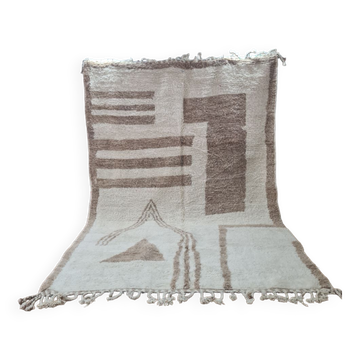 Handmade wool Berber rug 300X200 cm