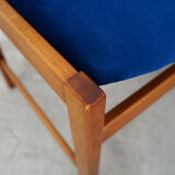 Set of two beech chairs, Danish design, 70s, made in Denmark