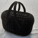 Small old Bussan style wicker basket