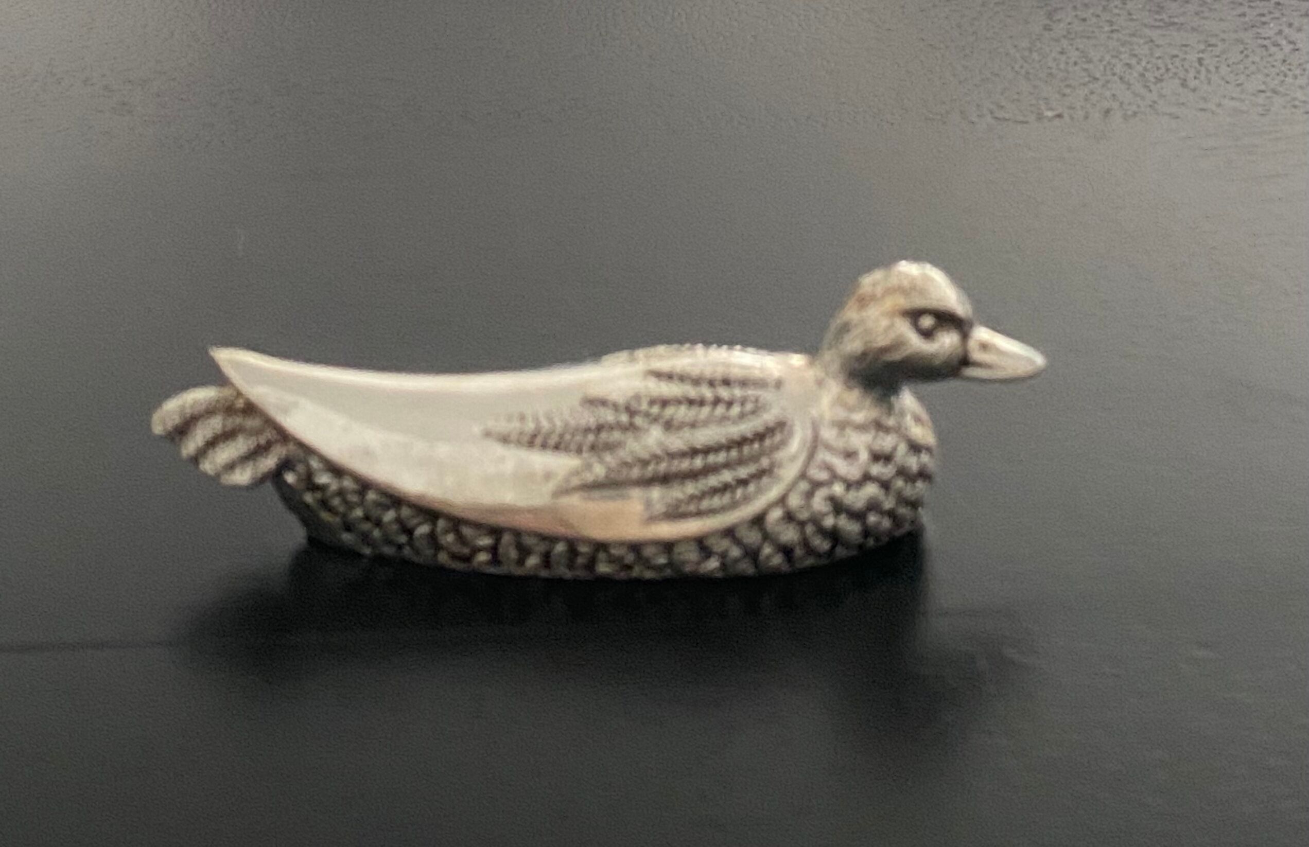 Knife rest duck shape Silea brand, vintage