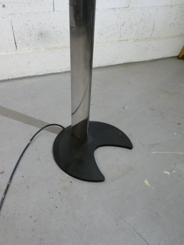 Lampadaire Moderniste en aluminium poli