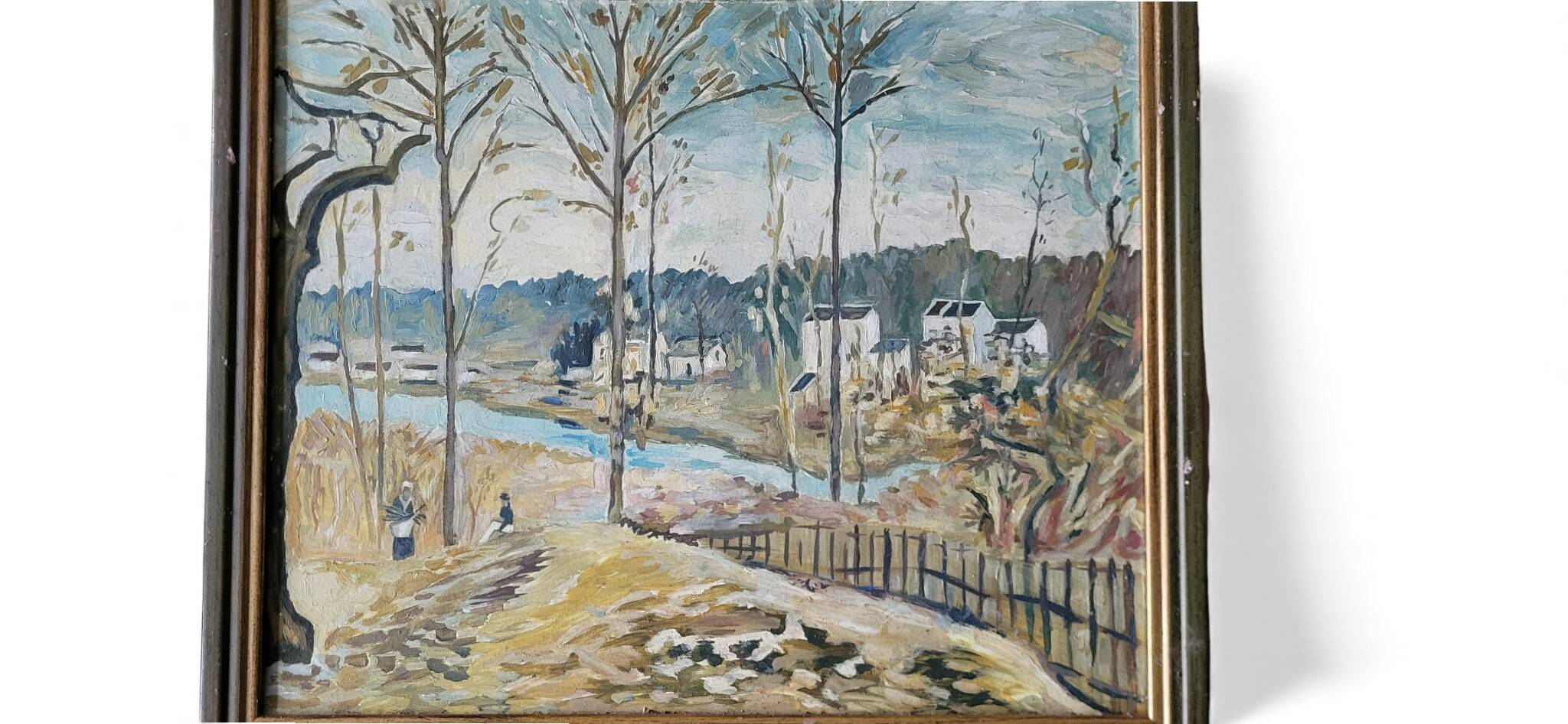 Tableau HST d'après Pissaro