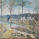 Tableau HST d'après Pissaro