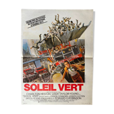 Original cinema poster "Green Sun" Charlton Heston 40x60cm 1973