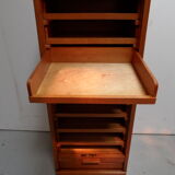 Vintage filing cabinet with roller shutter