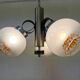 Vintage Mazzega Murano Glass Chandelier: Mid-Century Italian Pendant Light
