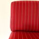 red striped armchair, 1980