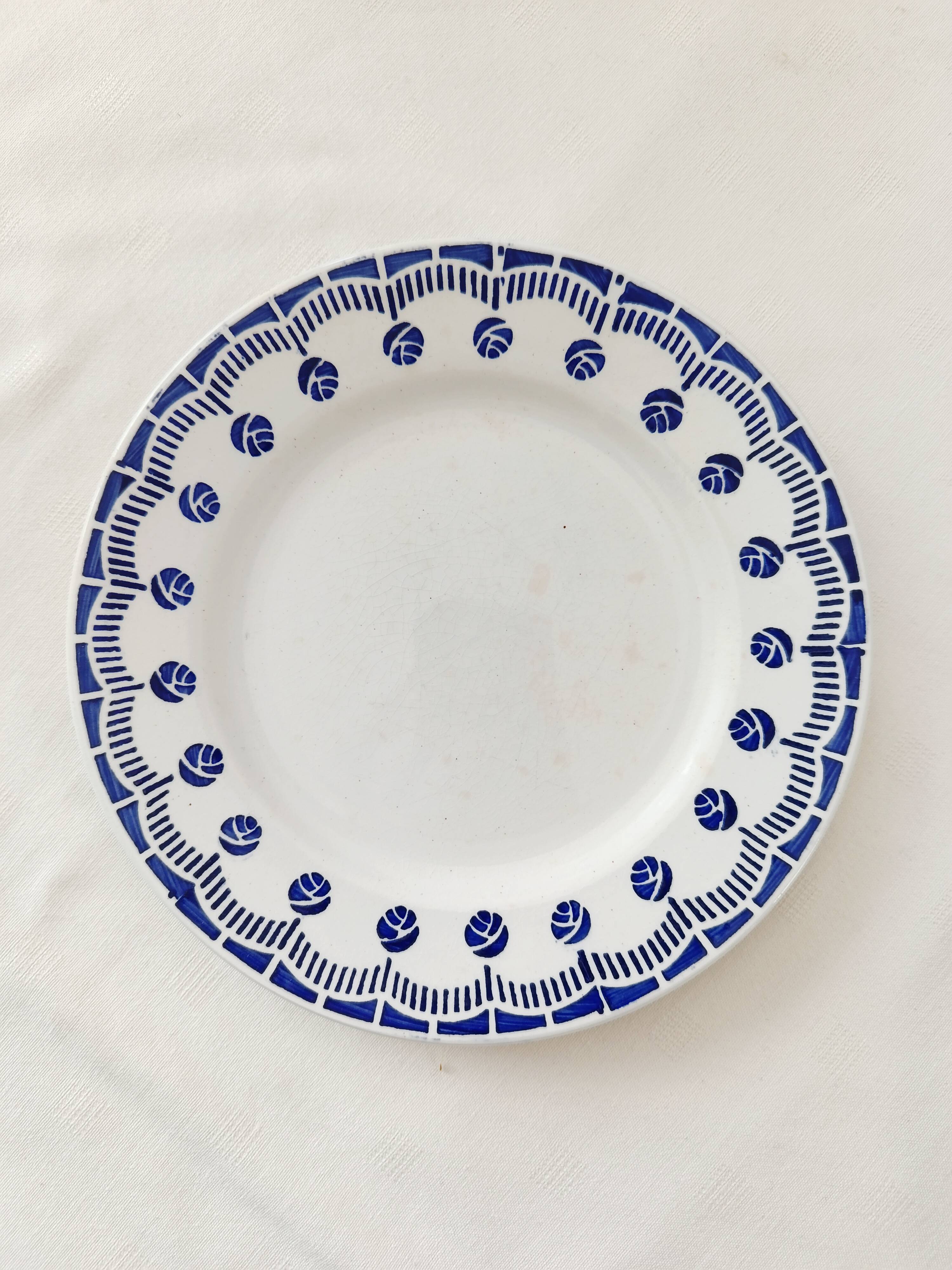 Lot de 5 assiettes a dessert Ceranord