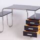 Bauhaus Oak Writing Desk by Robert Slezak, Czechia, 1930s