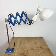 Industrial East German Scissor Lamp from VEB Zweckleuchtenbau Dresden, 1950