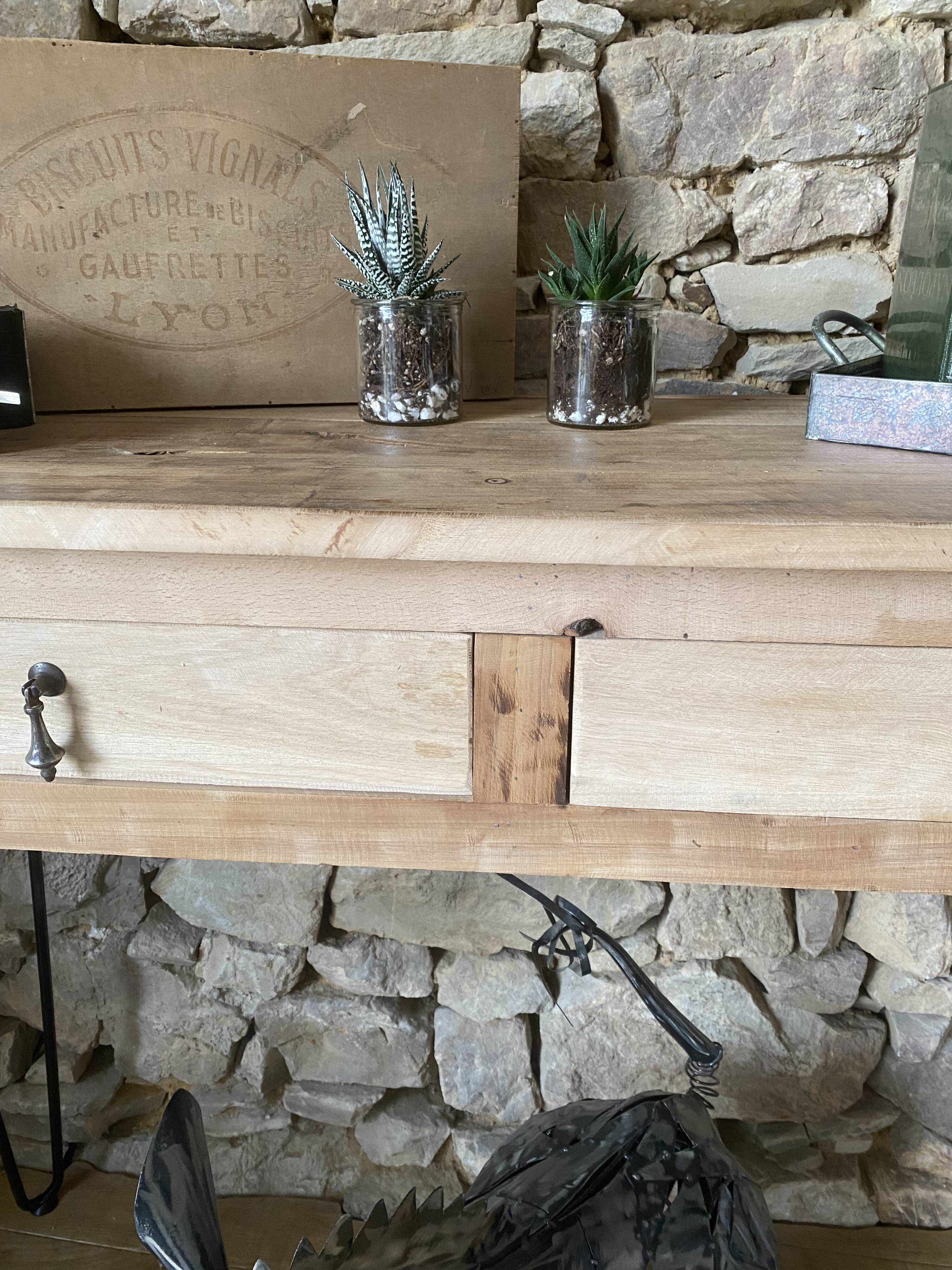 Console vintage entrance furniture