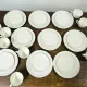 Set of 9 Villeroy and Boch Cortina mugs.