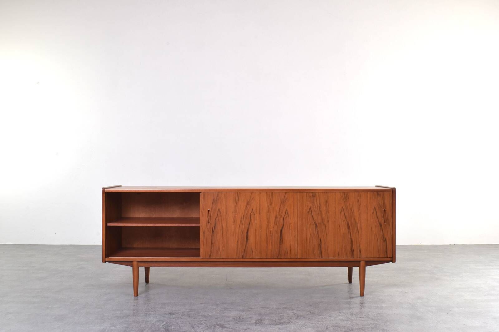 Mid-Century Teak Trio Sideboard by Nils Jonsson for Hugo Troeds, 1960s.