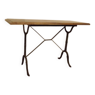 Console pied fonte N°1 / table de bistro
