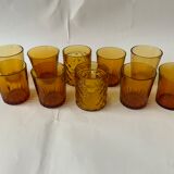 Unarthed amber glasses