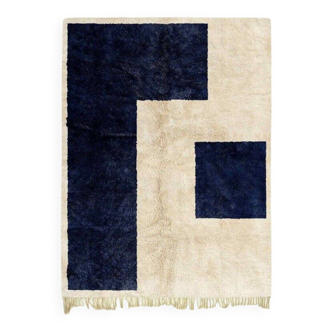 Handmade pure wool rug, size 150 x 250 cm