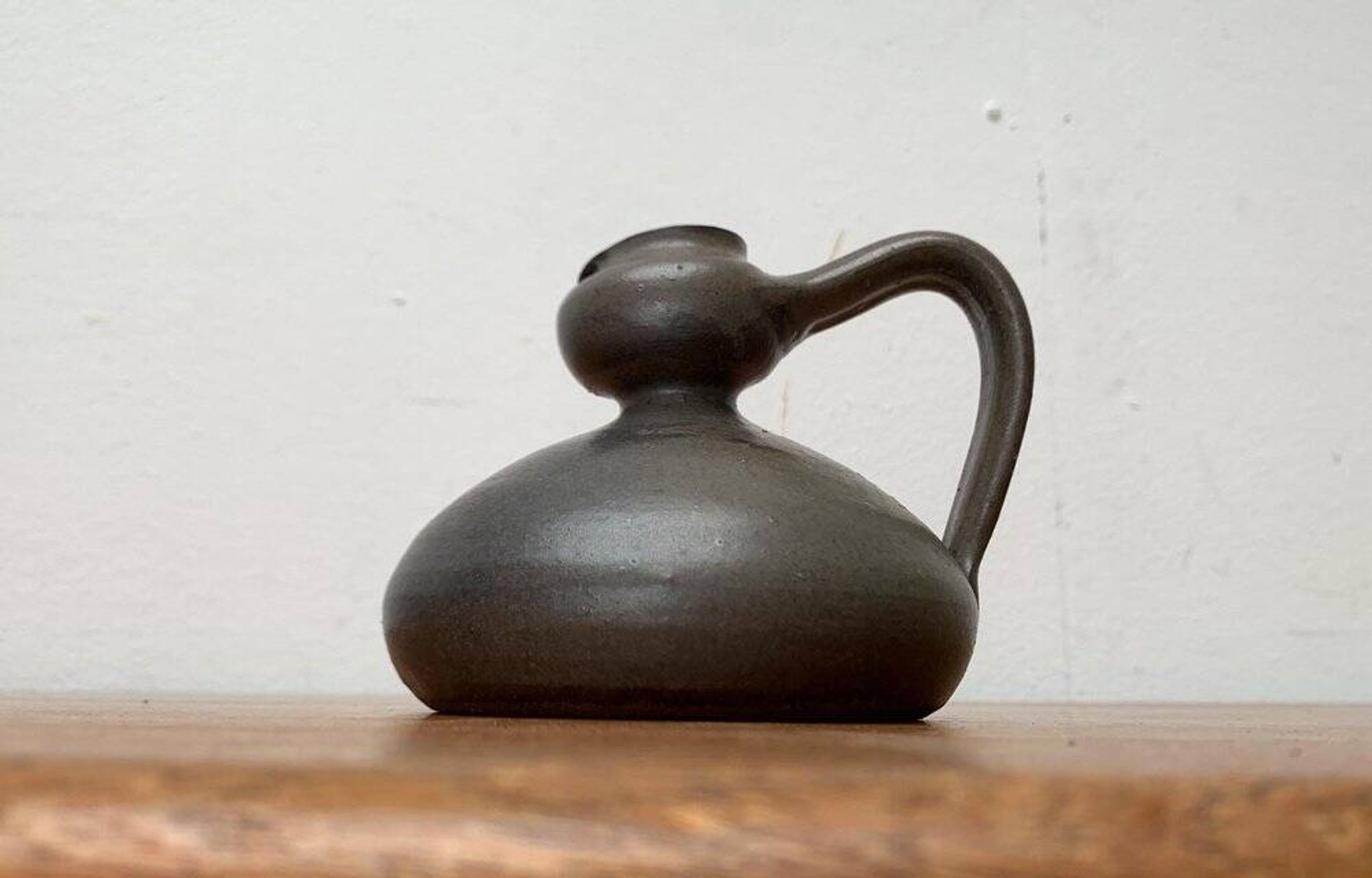 Mid-Century German Ceramic Studio Carafe Vase by Petra Töpferei, 1960s