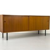 Mid-Century Teak Sideboard with sliding doors, 1960s