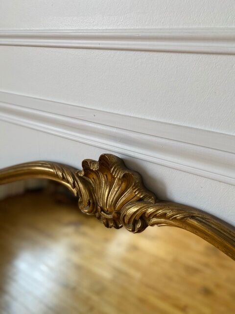 Old golden mirror 164x87cm