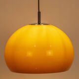 Brown space age pendant lamp