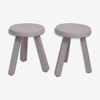 2 vacher stools