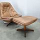 MS68 Lounge Chair and Ottoman by Madsen & Schubell, 1960s